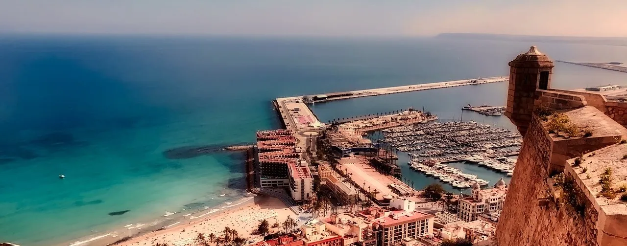 Alicante panoramic view